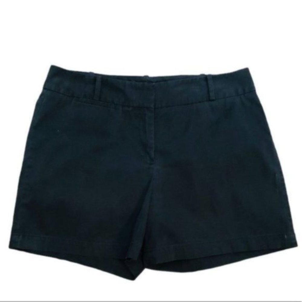 Talbots Navy Classic Cotton Blend Shorts